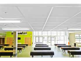 Płyta sufitowa Artic A15/24, 1200x600x15 mm akustyczny sufit podwieszany ROCKFON