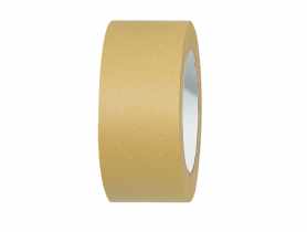 Taśma malarska 24 mm - 25 m płaska krepina NEUTRALNA