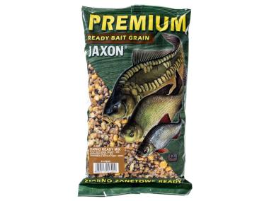 Zdjęcie: Ziarno premium ready 1 kg mix kukurydza, pszenica, konopie JAXON