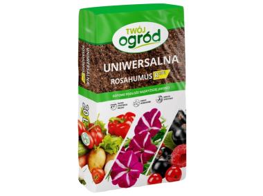 Zdjęcie: Ziemia podłoże uniwersalne 20 L Rosahumus TWÓJ OGRÓD