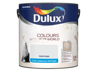 Zdjęcie: Farba do wnętrz Kolory Świata 2,5 L białe żagle DULUX