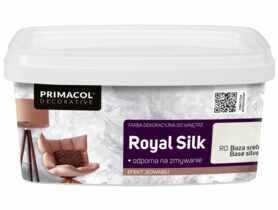 Farba Royal Slik srebrna 1 kg PRIMACOL DECORATIVE