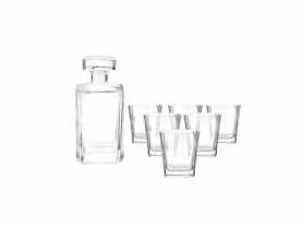 Zestaw do whisky Karafka 0,75 L + 6 szklanek 280 ml aston ALTOMDESIGN