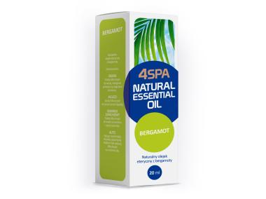 Zdjęcie: Olejek eteryczny naturalny 20 ml Bergamota GAMIX 4SPA