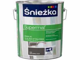 Emalia Supermal szary jasny F566 10L ŚNIEŻKA