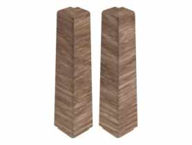 Zakończenia do listwy przypodłogowej Masterline narożnik zew. 1 kpl. 2 szt. Tea brown Mat CEZAR