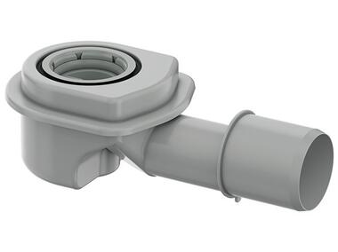 Zdjęcie: Odpływ boczny z tworzywa sztucznego h=52 mm DN 40/50 do odwodnienia prysznicowego ShowerDrain M+ ACO