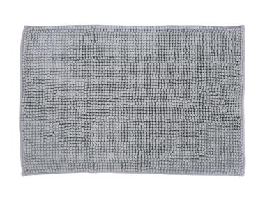 Zdjęcie: Dywanik łazienkowy Chenille basic 60 x 40 cm szary BISK