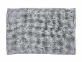 Dywanik łazienkowy Chenille basic 60 x 40 cm szary BISK