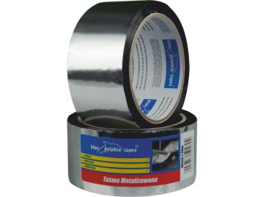 Zdjęcie: Taśma metalalizowana 48 mm - 50 m BLUEDOLPHIN