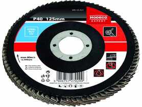 Ściernica listkowa talerzowa 125 mm P60 wypukła 10 szt. RAWLPLUG