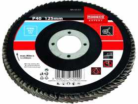 Ściernica listkowa talerzowa 125 mm P60 wypukła 10 szt. RAWLPLUG