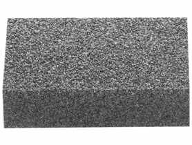 Gąbka ścierna P36/80 etykieta 100x70x25 mm KUSSNER