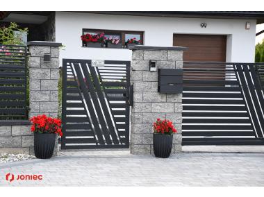 Zdjęcie: Daszek ogrodzenia Gorc Deluxe CPGS onyx JONIEC