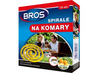 Zdjęcie: Spirale na komary citronella 10 szt. BROS
