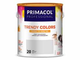 Farba Trendy Colors 2,5 L szary PRIMACOL DECORATIVE