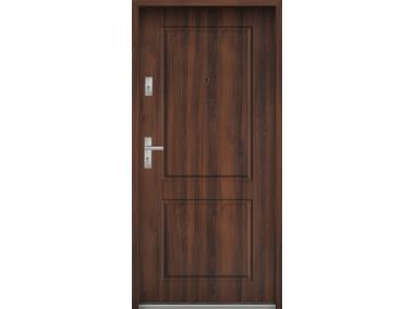 Zdjęcie: Drzwi wejściowe do mieszkań Bastion S-91 Orzech 80 cm prawe OSP KR CENTER