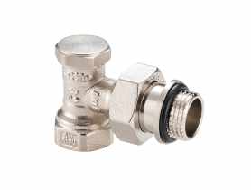 Zawór grzejnikowy powrotny kątowy 1/2" o-ring CALIDO