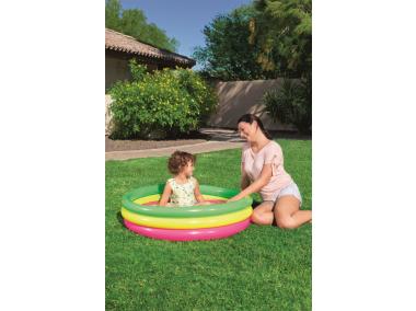 Zdjęcie: Basen dmuchany 3-pierścieniowy 102x25 cm BESTWAY
