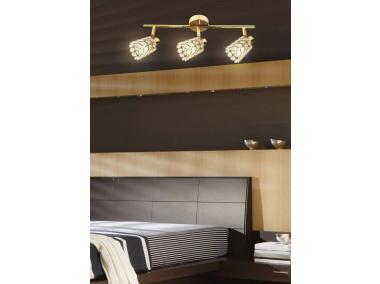 Zdjęcie: Lampa ścienna listwa York 3X40 W G9 mosiądz CANDELLUX