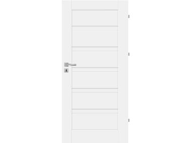 Zdjęcie: Drzwi wewnętrzne Credo 60L biały, pełne NAWADOOR