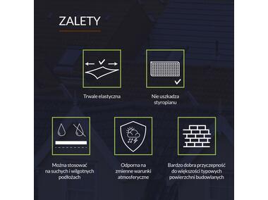 Zdjęcie: Szpachla dekarska czarna 1 kg TYTAN PROFESSIONAL