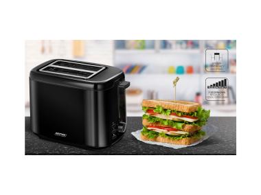 Zdjęcie: Toster 800 W czarny MPM
