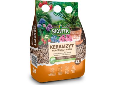 Zdjęcie: Keramzyt ogrodniczy Agro 8 - 16mm opakowanie 2 L BIOVITA