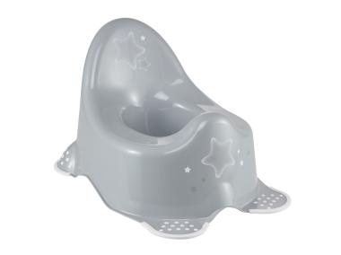 Zdjęcie: Nocnik z funkcją antypoślizgową Adam stars szary KEEEPER