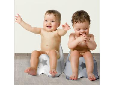 Zdjęcie: Nocnik z funkcją antypoślizgową Adam stars szary KEEEPER