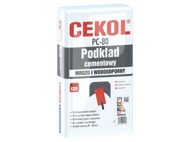 Zdjęcie: Podkład cementowy PC-80, 23 kg CEKOL