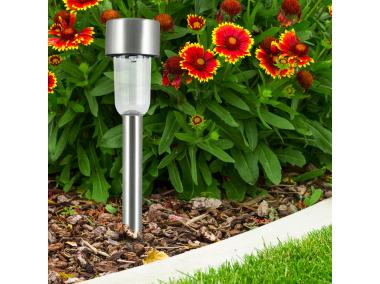 Zdjęcie: Lampa solarna Polux Pin satyna 4.6 cm SANICO