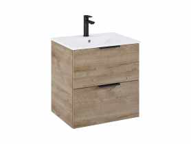 Szafka łazienkowa Lada 54 cm 2S dąb canela ROCA