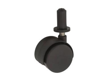 Zdjęcie: Kółko meblowe 40 mm, 25 kg trzpień 8 mm tulejka 13 mm METRO
