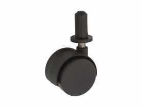 Kółko meblowe 40 mm, 25 kg trzpień 8 mm tulejka 13 mm METRO