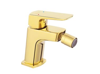 Zdjęcie: Bateria bidetowa Vitto VerdeLine, złoty FERRO