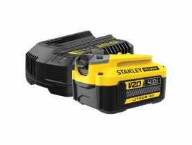 Zestaw startowy ładowarki V20 18V STANLEY FATMAX
