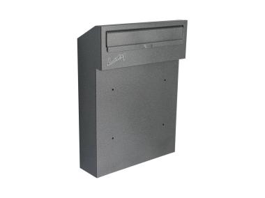 Zdjęcie: Skrzynka na listy W3 dwustronna antyk szary METRO