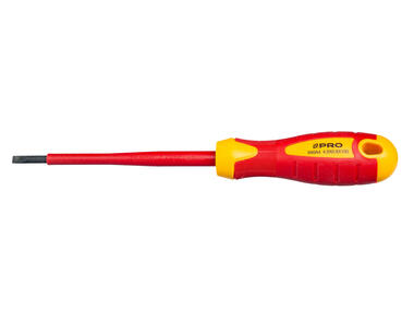 Zdjęcie: Wkrętak izolowany płaski 4 x 100 mm PRO FACHMAYER