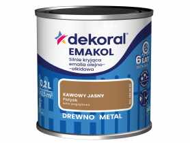 Emalia ftalowa Emakol Strong kawowy jasny 0,2 L DEKORAL