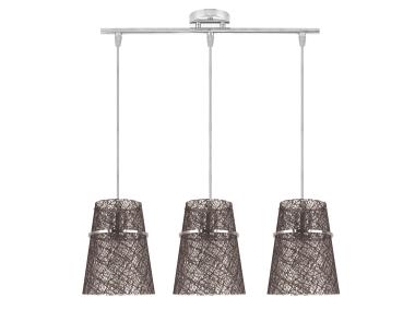 Zdjęcie: Lampa sufitowa wisząca Plasto 3x60 W chrom CANDELLUX