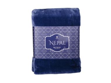 Zdjęcie: Koc Nepal 150x200 cm granat BBK