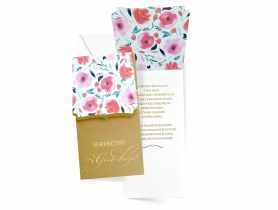 Karnet PM-380 Gratulacje - kwiaty KUKARTKA