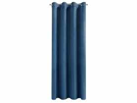 Zasłona gotowa Melanie 140x250 cm granatowy EUROFIRANY