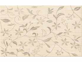 Płytka dekor Tanaka cream  flower 25x40 cm CERSANIT