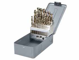 Wiertła od metalu HSS CO DIN338 25 szt. 1-13 mm PROLINE
