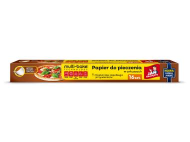 Zdjęcie: Papier do pieczenia Multibake 16 sztuk JAN NIEZBĘDNY