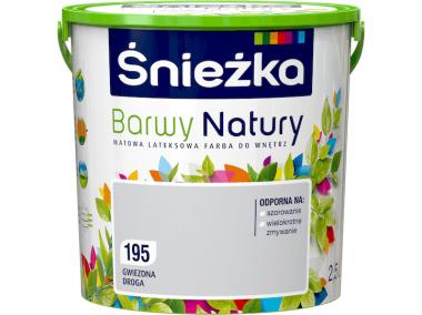 Zdjęcie: Farba Barwy Natury gwiezdna droga 195 2,5L ŚNIEŻKA