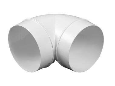 Zdjęcie: Kolano kanału okrągłego 90` - 100 mm AWENTA