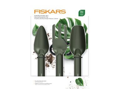 Zdjęcie: Zestaw metalowych narzędzi do sadzenia roślin Plant Care 3 sztuki FISKARS